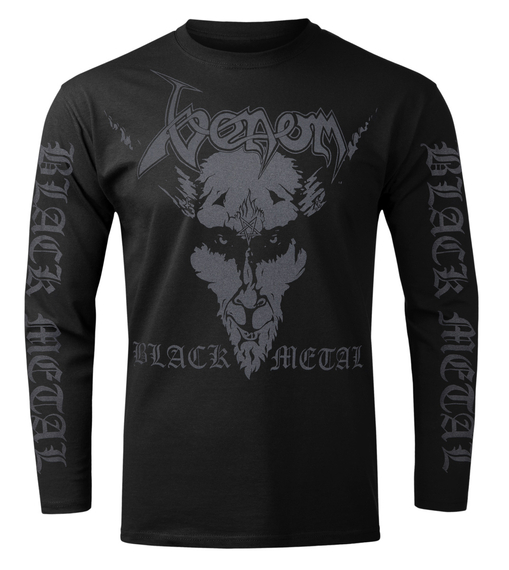 longsleeve VENOM - BLACK METAL