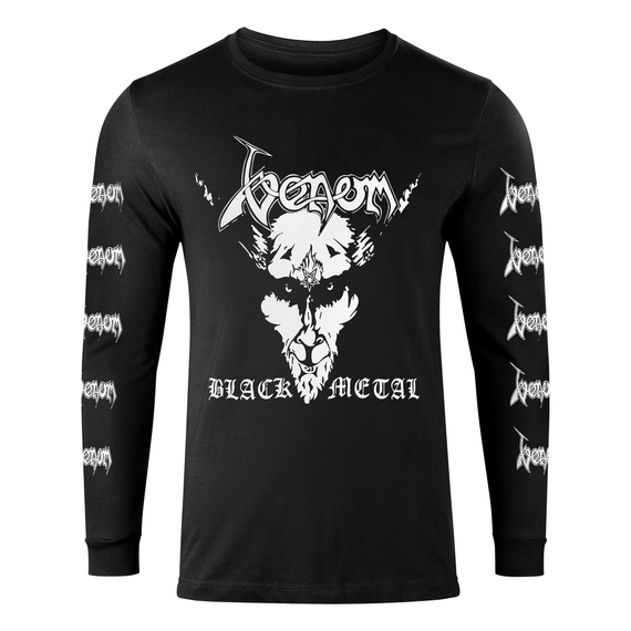 longsleeve VENOM - BLACK METAL