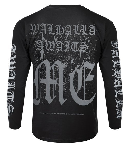 longsleeve VICTORY OR VALHALLA - SKULL