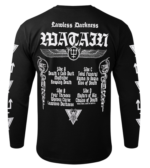 longsleeve WATAIN - BLACK METAL MILITIA