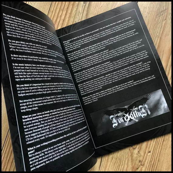 magazyn LEGIONS OV DARKNESS #2 zine, wersja anglojęzyczna