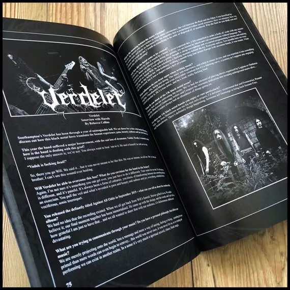 magazyn LEGIONS OV DARKNESS #2 zine, wersja anglojęzyczna