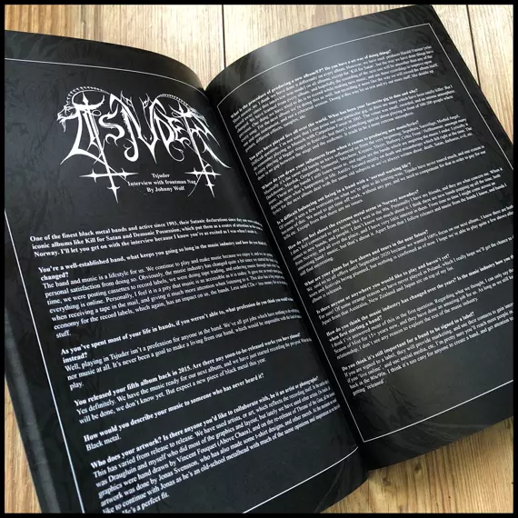 magazyn LEGIONS OV DARKNESS #2 zine, wersja anglojęzyczna