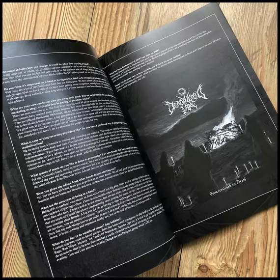 magazyn LEGIONS OV DARKNESS #2 zine, wersja anglojęzyczna