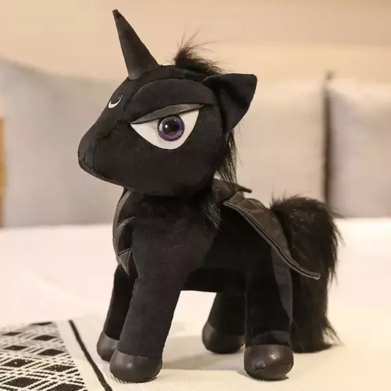 maskotka DARK PLUSH - WINGED UNICORN