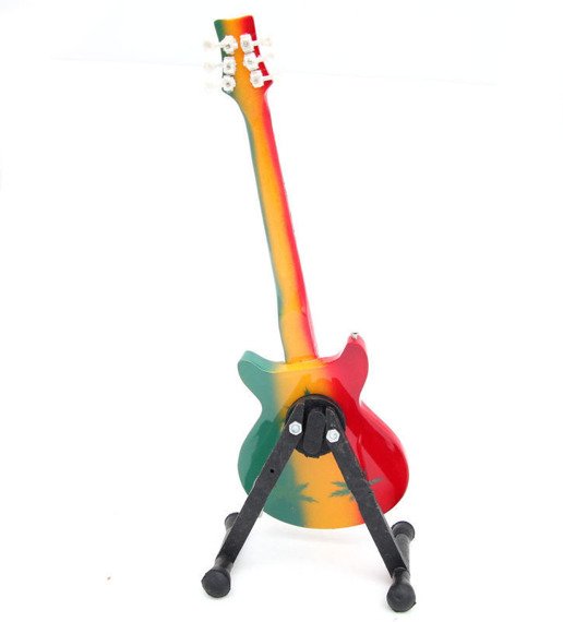 miniaturka gitary BOB MARLEY - THE WAILERS PRS MARIJUANA (17360COSM)