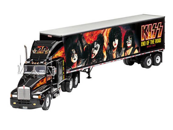 model do sklejania KISS - TRUCK AND TRAILER