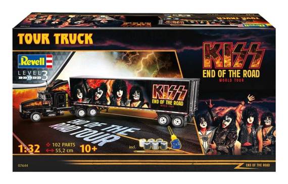 model do sklejania KISS - TRUCK AND TRAILER