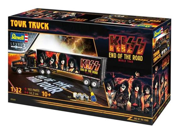 model do sklejania KISS - TRUCK AND TRAILER