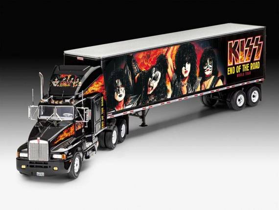 model do sklejania KISS - TRUCK AND TRAILER