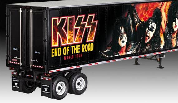 model do sklejania KISS - TRUCK AND TRAILER