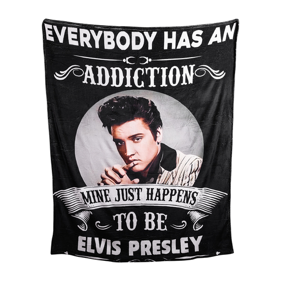 narzuta/koc ELVIS PRESLEY - EVERYBODY HAS AN ADDICTION