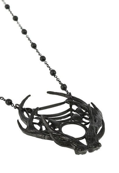 naszyjnik MOON ANTLER black 