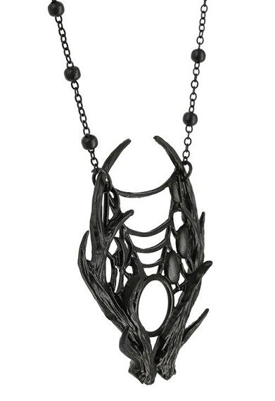 naszyjnik MOON ANTLER black 