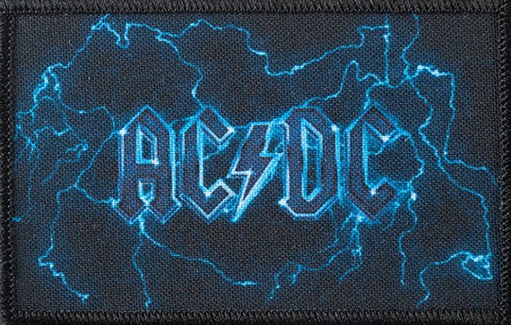 naszywka AC/DC - LOGO