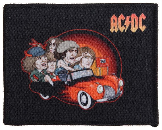 naszywka AC/DC - ROUTE 666