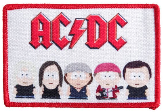 naszywka AC/DC - SOUTH PARK 