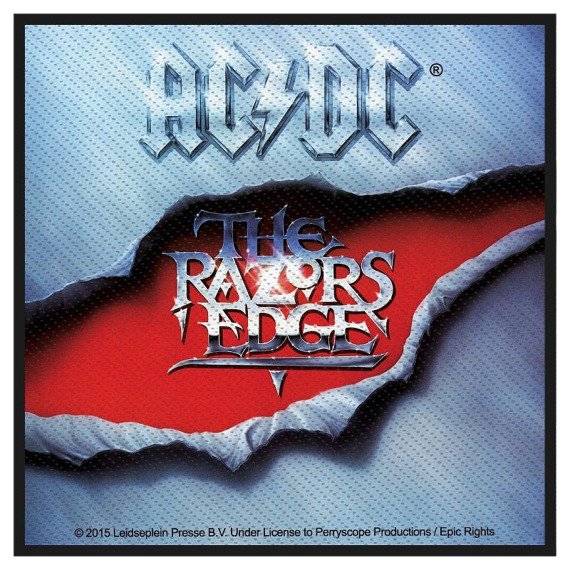 naszywka AC/DC - THE RAZORS EDGE