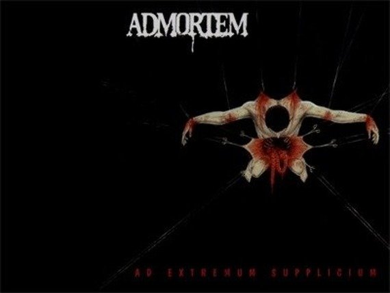 naszywka ADMORTEM - AD EXTREMUM SUPPLICIUM 