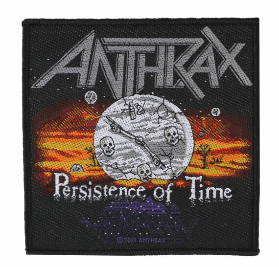 naszywka ANTHRAX - PERSISTENCE OF TIME