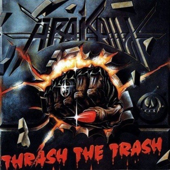 naszywka ARAKAIN - THRASH THE TRASH 