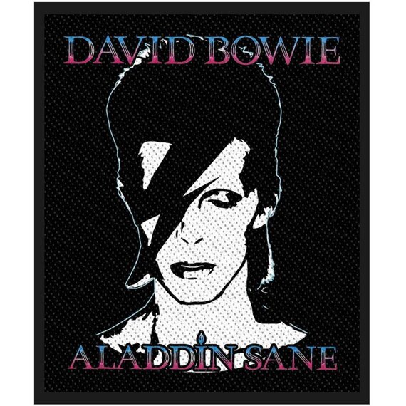 naszywka DAVID BOWIE - ALADDIN SANE