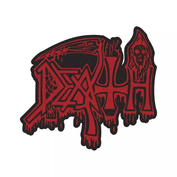 naszywka DEATH - LOGO CUT OUT