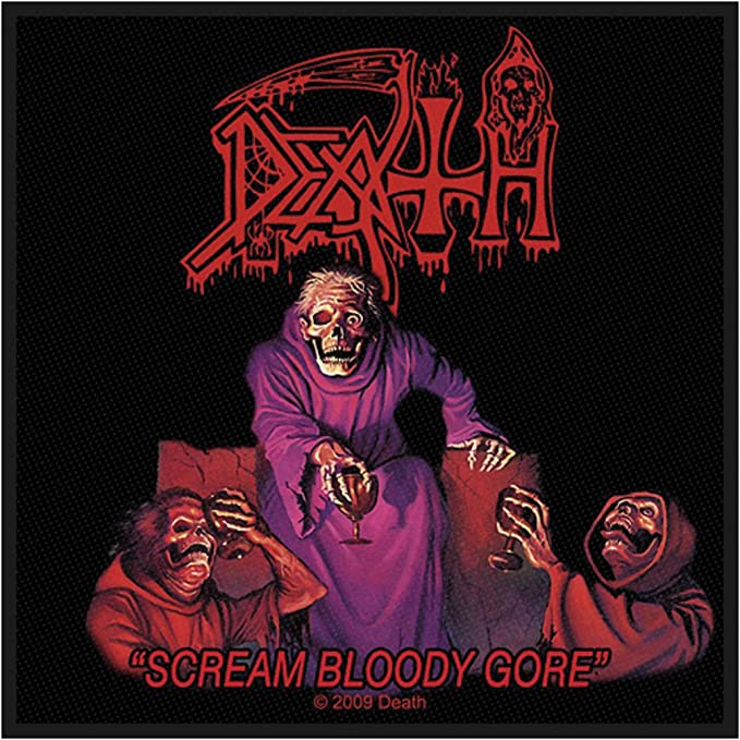 naszywka DEATH - SCREAM BLOODY GORE