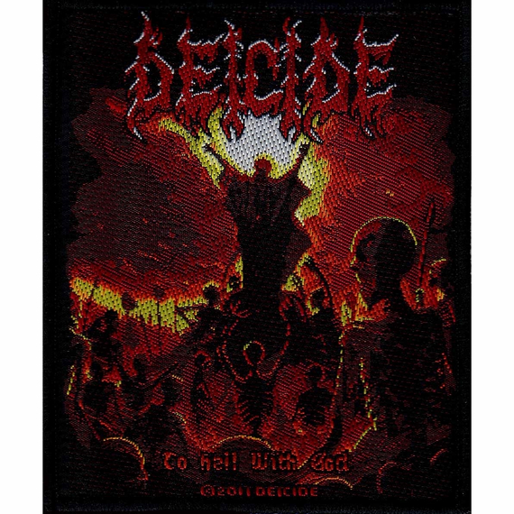 naszywka DEICIDE - TO HELL WITH GOD 