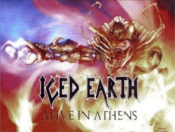 naszywka ICED EARTH - ALIVE IN ATHENS 