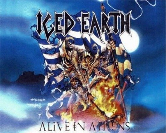 naszywka ICED EARTH - ALIVE IN ATHENS 