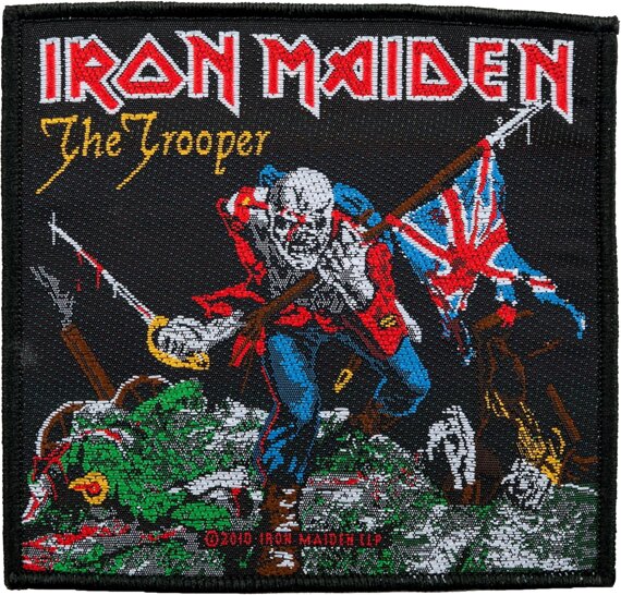 naszywka IRON MAIDEN - THE TROOPER