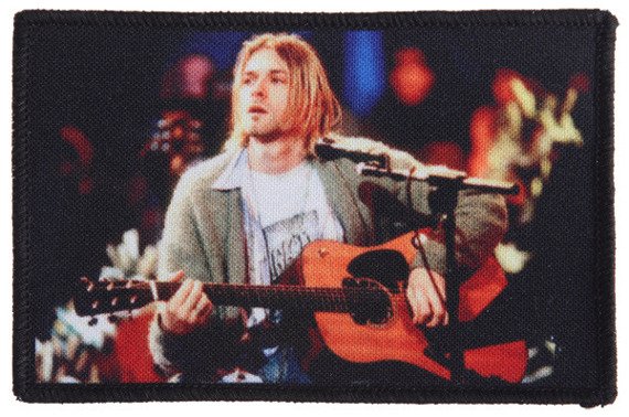 naszywka KURT COBAIN - PHOTO