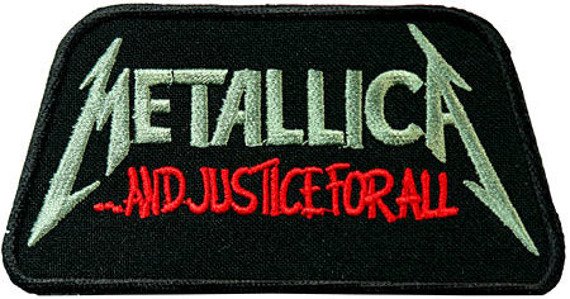 naszywka METALLICA - AND JUSTICE FOR ALL