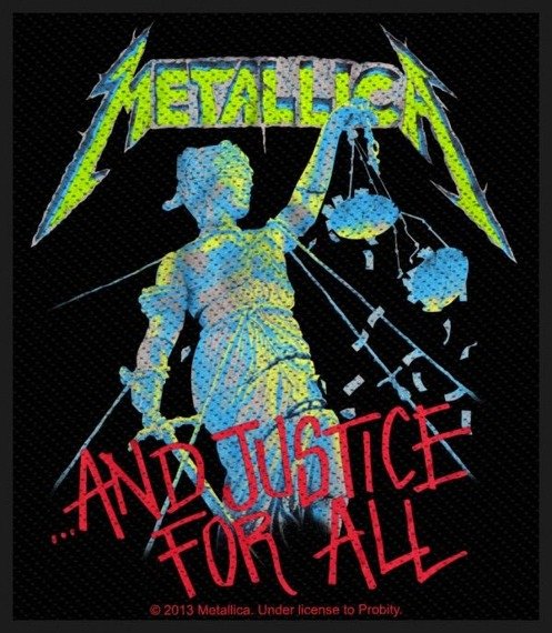 naszywka METALLICA - AND JUSTICE FOR ALL