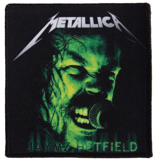 naszywka METALLICA - JAY MZ HETFIELD