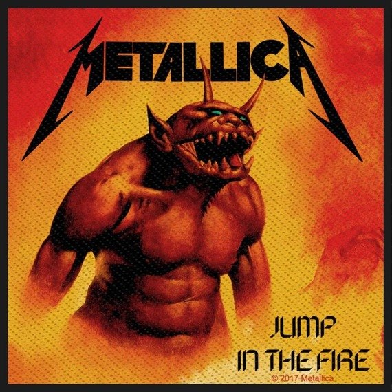 naszywka METALLICA - JUMP IN THE FIRE