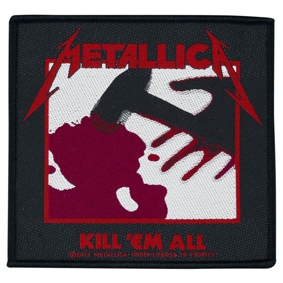 naszywka METALLICA - KILL 'EM ALL