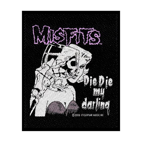 naszywka MISFITS - DIE DIE MY DARLING