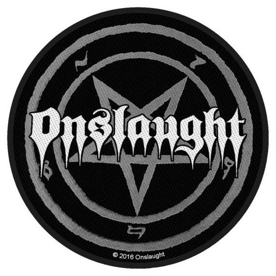 naszywka ONSLAUGHT - PENTAGRAM 