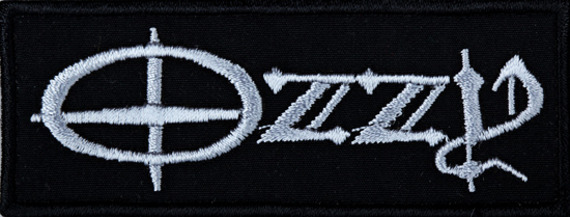 naszywka OZZY OSBOURNE - LOGO WHITE