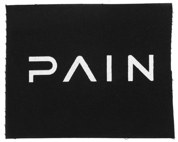 naszywka PAIN - LOGO