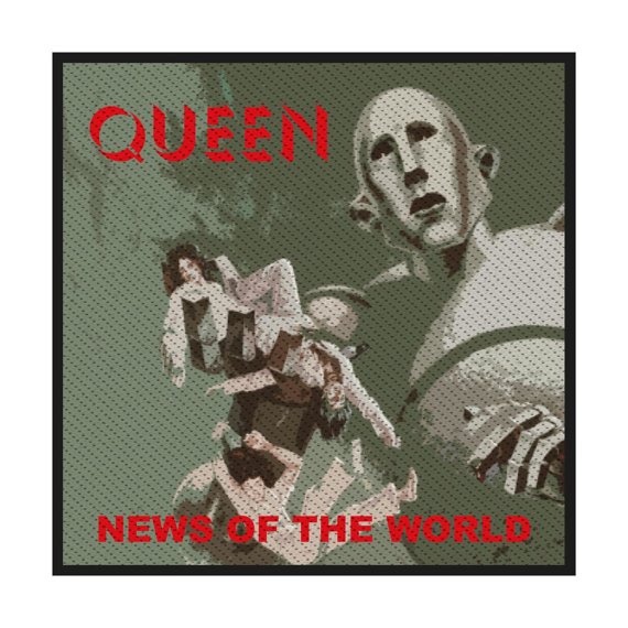 naszywka QUEEN - NEWS OF THE WORLD