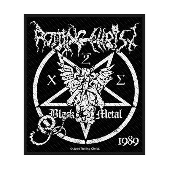 naszywka ROTTING CHRIST - BLACK METAL