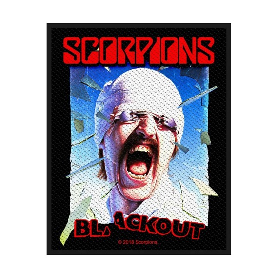 naszywka SCORPIONS - BLACKOUT 