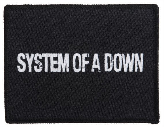 naszywka SYSTEM OF A DOWN - LOGO