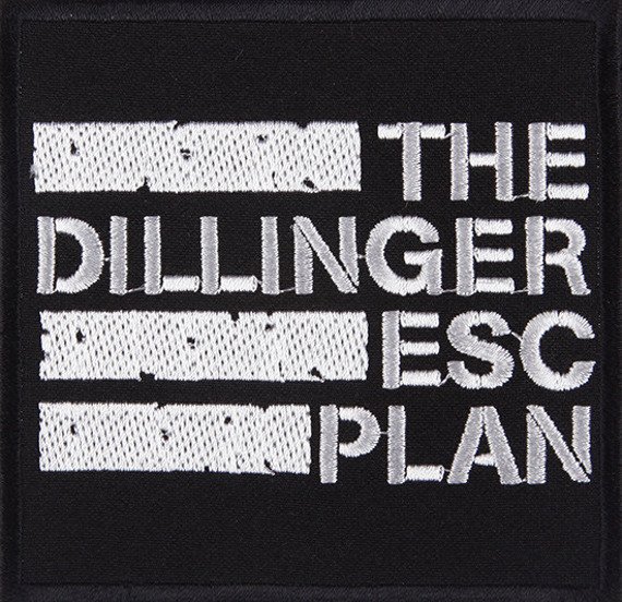 naszywka THE DILLINGER ESCAPE PLAN - LOGO