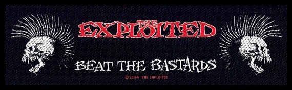 naszywka THE EXPLOITED - BEAT THE BASTARDS 