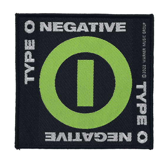 naszywka TYPE O NEGATIVE  -  NEGATIVE SYMBOL