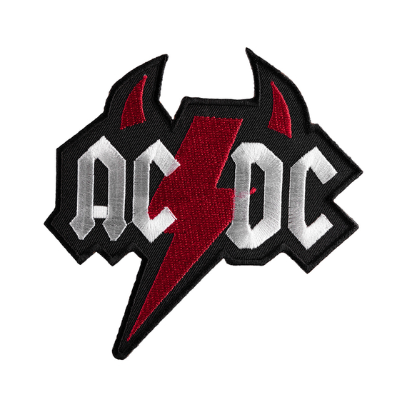 naszywka termiczna AC/DC - LOGO RED